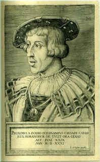ferdinand in 1531 the year of his election as king of the romans