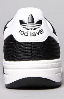 adidas The Rod Laver Sneaker in Black White