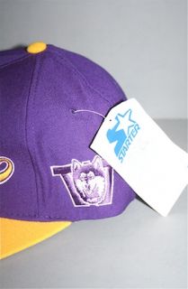  to envy vintage washington huskies starter snapback hat nwt $ 80 00