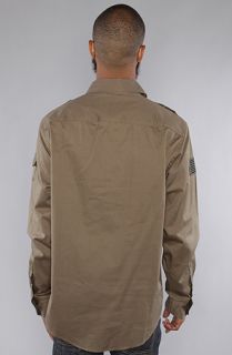 DGK The First Division Buttondown Shirt in Army
