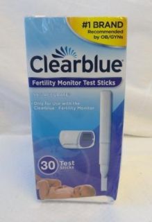 Clearblue Fertility Test Sticks 30 Count for Fertility Monitor New