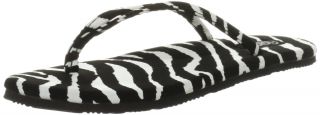 flojos zebra fiesta flip flops embrace your offbeat fashion instincts