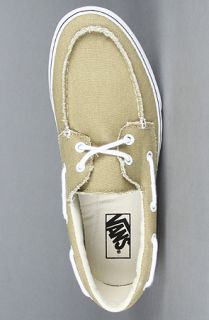 Vans Footwear The Zapato Del Barco in Khaki True White