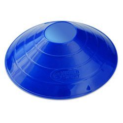 25 Blue Disc Cones Soccer Football Field Marking