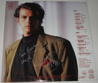 Guillermo Fernandez Enseñame Autographed LP w Insert