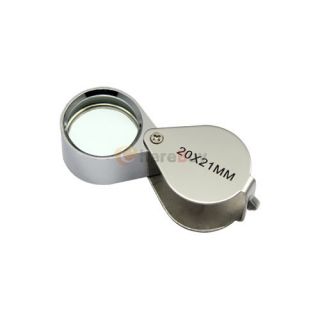 20x Jeweler Eye Loupe Loop Magnifying Magnifier 21x20mm