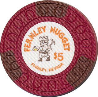 Fernley Nugget Casino Chip Fernley Nevada Horshu Mold 1982