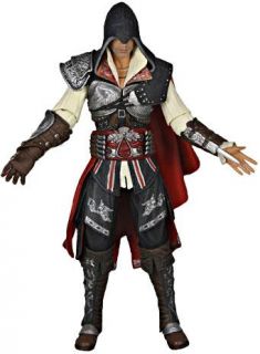  NECA Official Assassins Creed II 2 Ezio Standard Black Figure