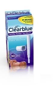 CLEAR BLUE EASY Fertility Monitor 30 Test Sticks Strips BRAND NEW