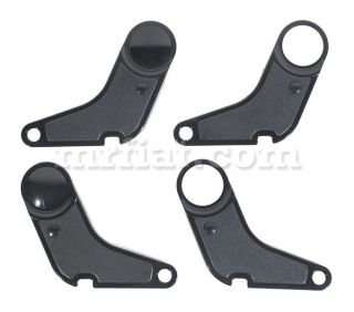 Fiat 124 Spider Coupe Complete Seat Adjuster Trim Cover Set New