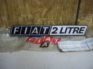  Fiat 131 Brava Rear Emblem