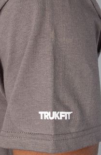 TRUKFIT The Filthy Few Tee in Grey Concrete