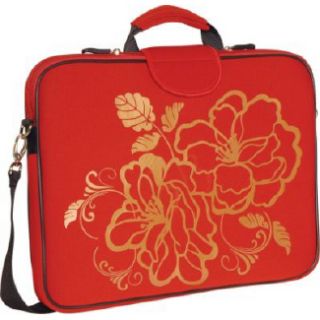 Handbags Laurex 15.6 Laptop Sleeve Purple Hibiscus 