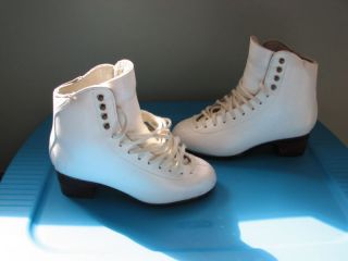 Jackson Figure Skates Ice Skating Boots Womans Girls Size 4