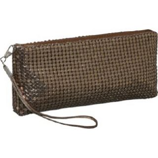 17 % off j furmani metal mesh wristlet metallic bronze