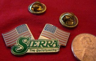 Sierra Bullets Firearms Arms Pistol Rifle Hat Lapel Pin 1 Only