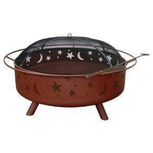 Super Sky Fireplace Outdoor Firepit Pit Table Patio Camp Camping Fire