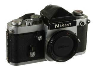 Nikon F2 Film SLR Camera Body with RARE de 1 Finder Free US Shipping