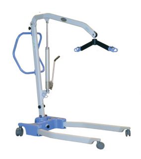 Joerns Hoyer Hydraulic Advance H Portable Patient Lift with Free Sling