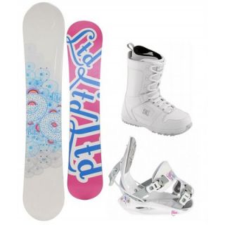Belle 149 Womens Snowboard Flow Flite 2W Bindings DC Boots