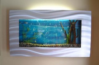 Large Plasma Wall Mount Fish Tank Aquarium Hanging Art