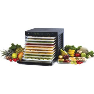 New Tribest Sedona Food Dehydrator 9 Silicone Sheets Recipe Book Built