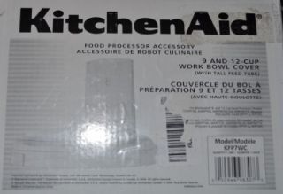  Aid Work Bowl Replacement Cover KFP7WC 9 12 Cup Food Processor