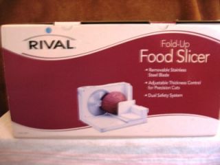 rival folding food slicer 1042 wn