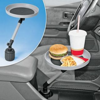 Vehicle Drink Food Tray Car Swivel Mount Holder Travel Cup Coffee