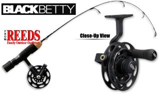 13 Fishing Black Betty Ice Rod Reel Combo (22 Light)   BBC22L