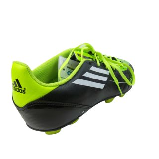  Clothing   New Mens Adidas F5 TRX HG Black Green Football Boots