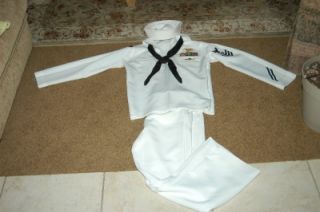 US Navy Seal Dress White Uniform 40L USN