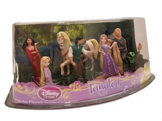  Tangled Rapunzel Figure Playset Cake Toppers Flynn Pascal New