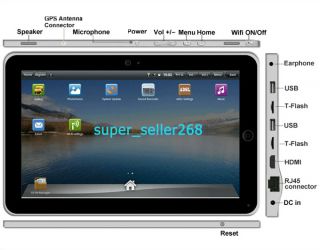 10 2 ePad Flytouch 3 Flash Android 2 2 1g GPS WiFi 4GB