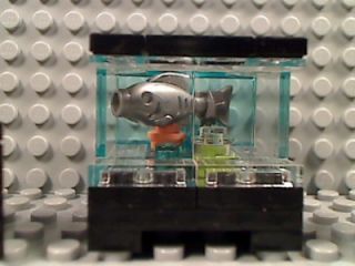 Lego Fish Tank Chairs House Decor Aquarium Room Furniture Town Friends