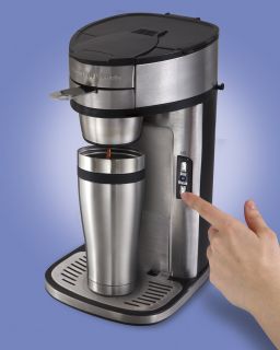  Stainless Steel Single Serve Scoop Precise Brew Coffee Maker