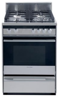 Fisher & Paykel 24 Single Oven Stainless Steel Gas Range BRAND NEW!!!