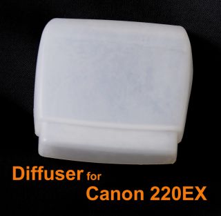Flash Bounce Diffuser Cap Box for Canon 220EX Flashgun