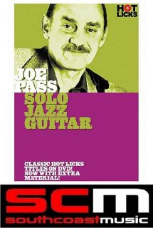 LICK LIBRARY HOT LICKS JOE PASS SOLO JAZZ GUITAR GUITAR DVD HOT117