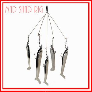 Arm Mad Shad Rig Tested in Alabama Bass Fishing Umbrella Rig
