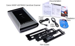  Canon CanoScan 9000F Flatbed Scanner Hi Speed USB 4207B008AA