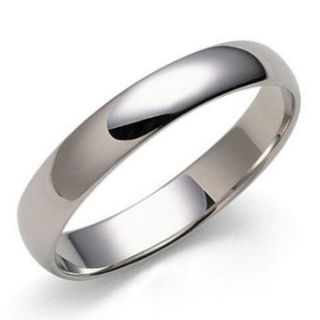 Silk Fit Wedding Band Ring 14k White Gold 3mm Size 10