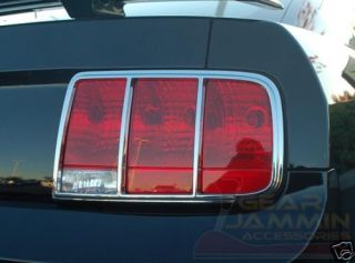 Ford Mustang Chrome Taillight Covers Bezels 05 07 08 09
