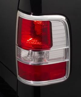 Putco 401805 Taillight Covers Bars ABS Plastic Chrome Ford F150 Pickup