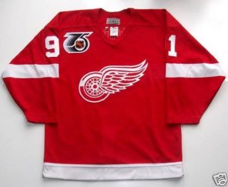 Sergei Fedorov Detroit Red Wings Jersey CCM Authentic