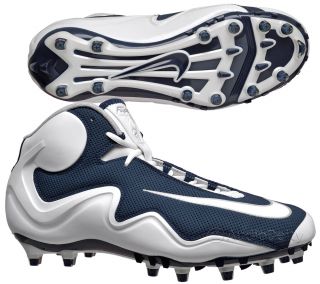  120 Nike Zoom Flyposite TD Mens Football Cleats, Navy Blue/White Shoes