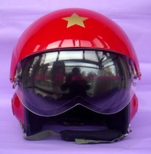 Red Fighter Pilot Helmet   Motorcycle Ski M L XL Air Force USAF Jet