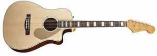 Fender Malibu SCE Natural Acoustic/Electric Guitar NEW (2011)