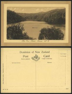 New Zealand Old Postcard Ham Cove Rotoiti Lake Rotorua