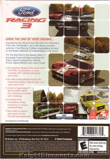 Ford Racing 3 III Racing Sim PC Game New Box Win98 XP 471072857656